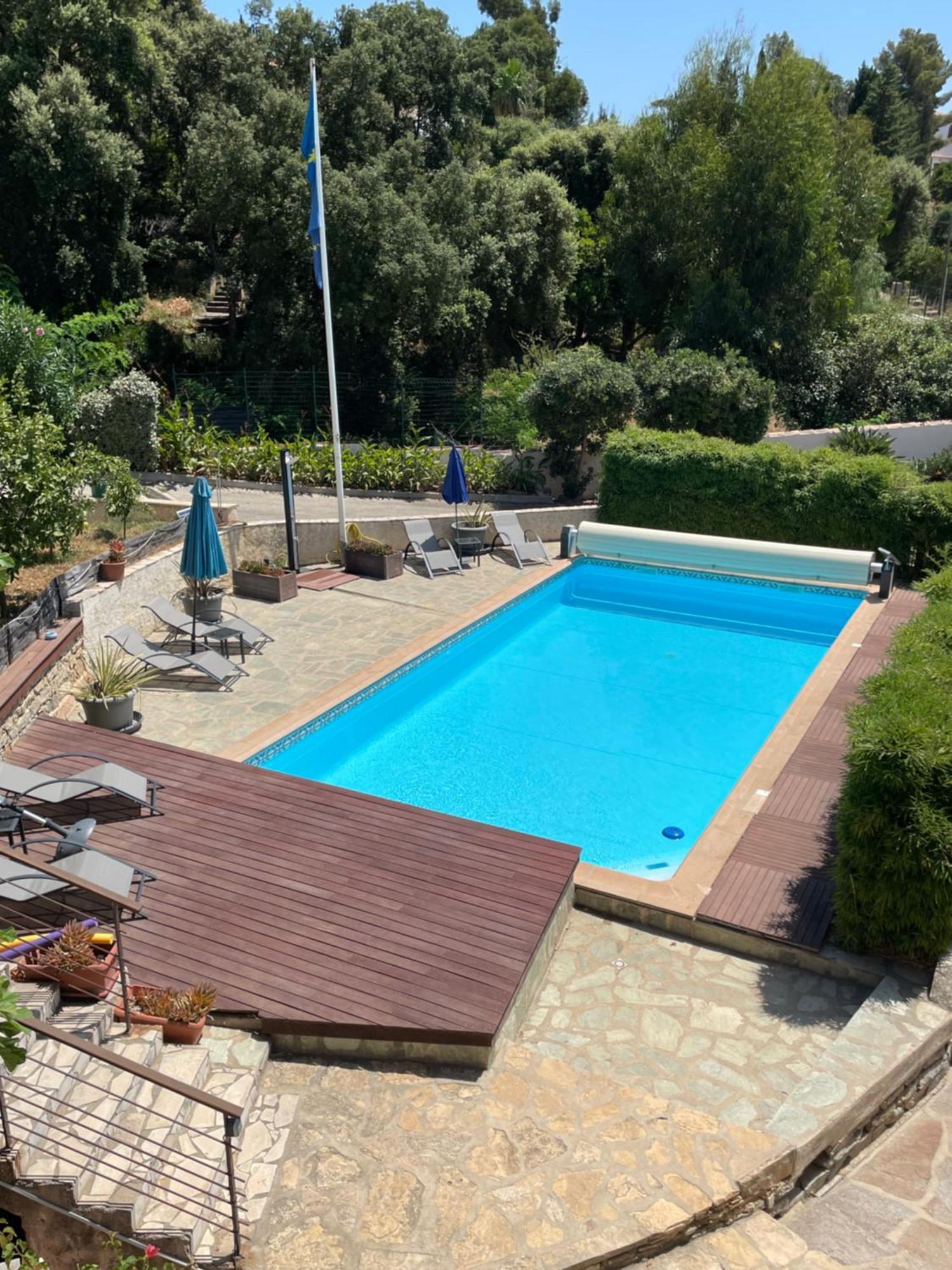 Résidence Le Golfe Bleu Le Le Rayol-Canadel-sur-Mer Exterior foto